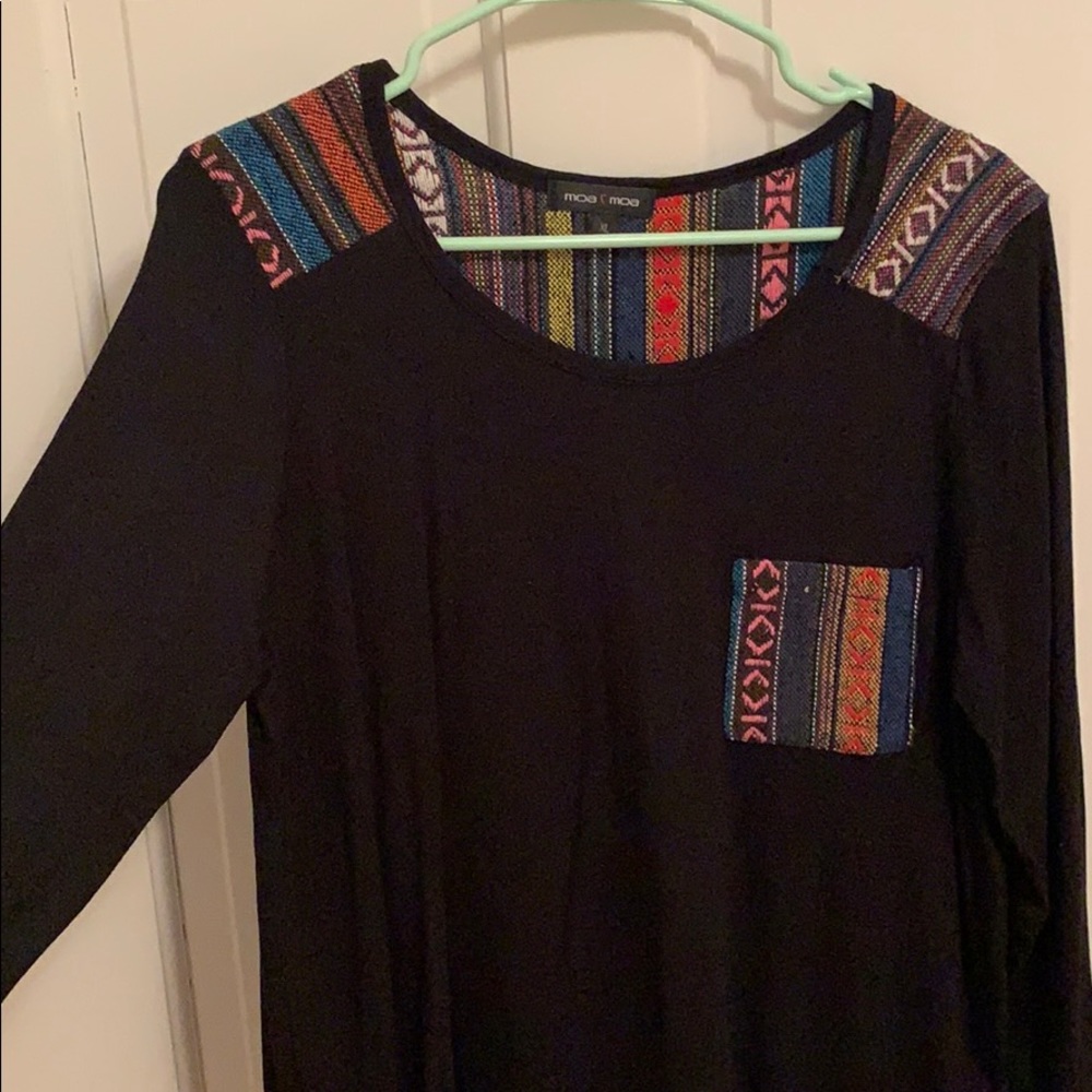 Too w/serape fabric